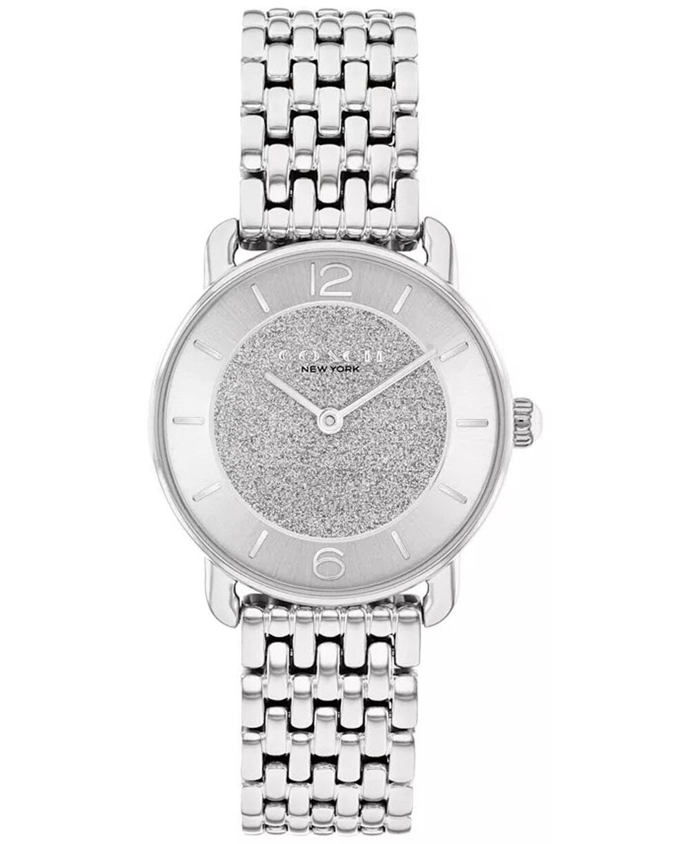 COACH Women's Silver Elliot Stainless Steel Watch 28mm